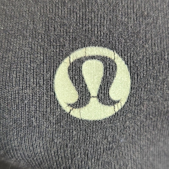 Lululemon Girly Active Peplum Crisscross Back Medium Support Tank Top Black 6 - Picture 14 of 15